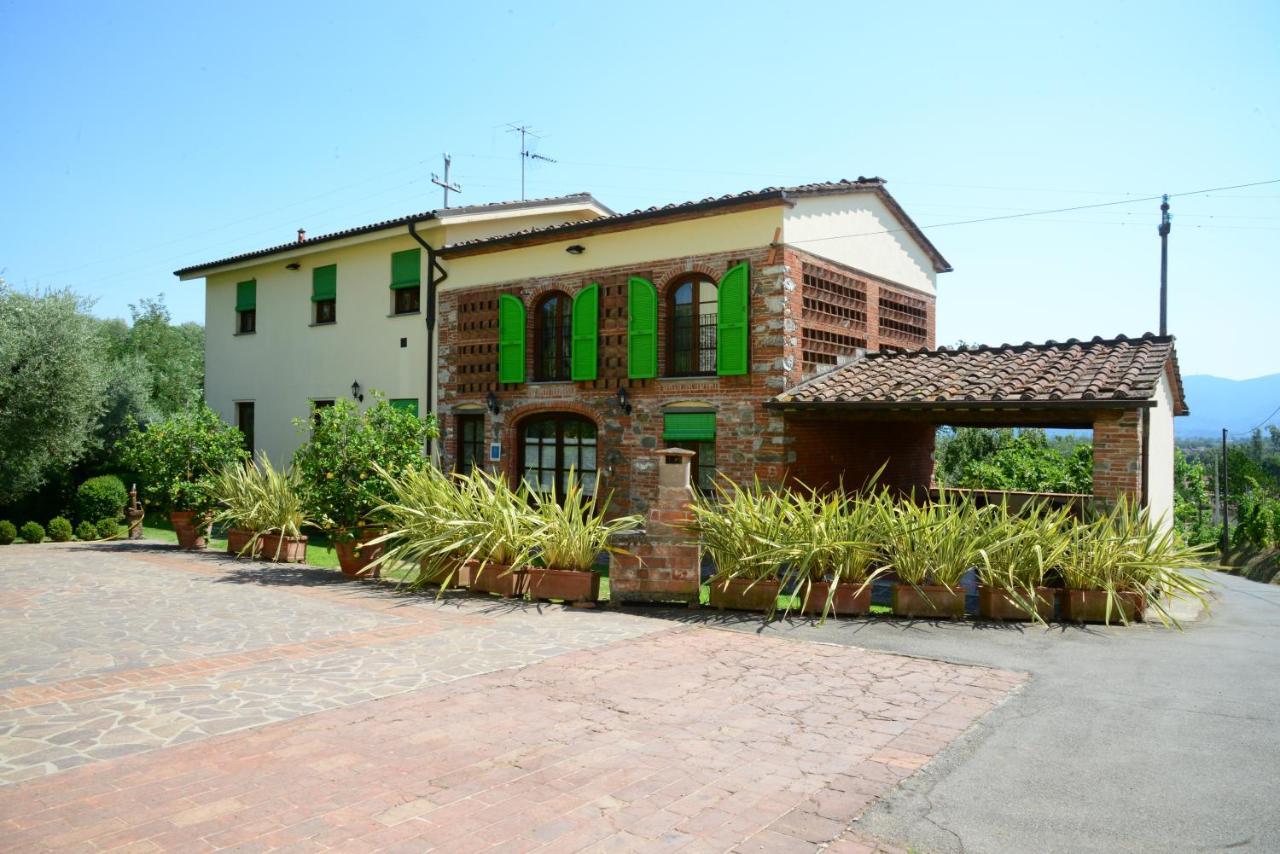 Agriturismo Corte Stefani Capannori Exteriör bild